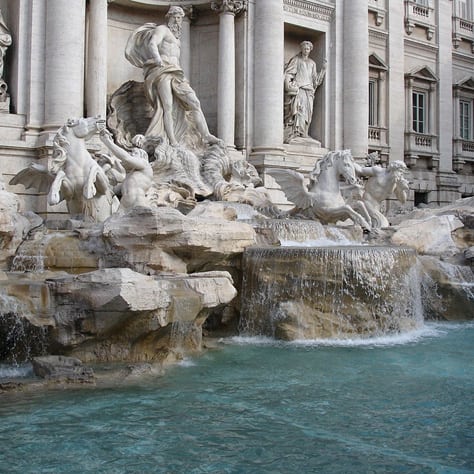 Most Impressive Fountain Statues in the World - Trevi Fountain, Rome, Italy