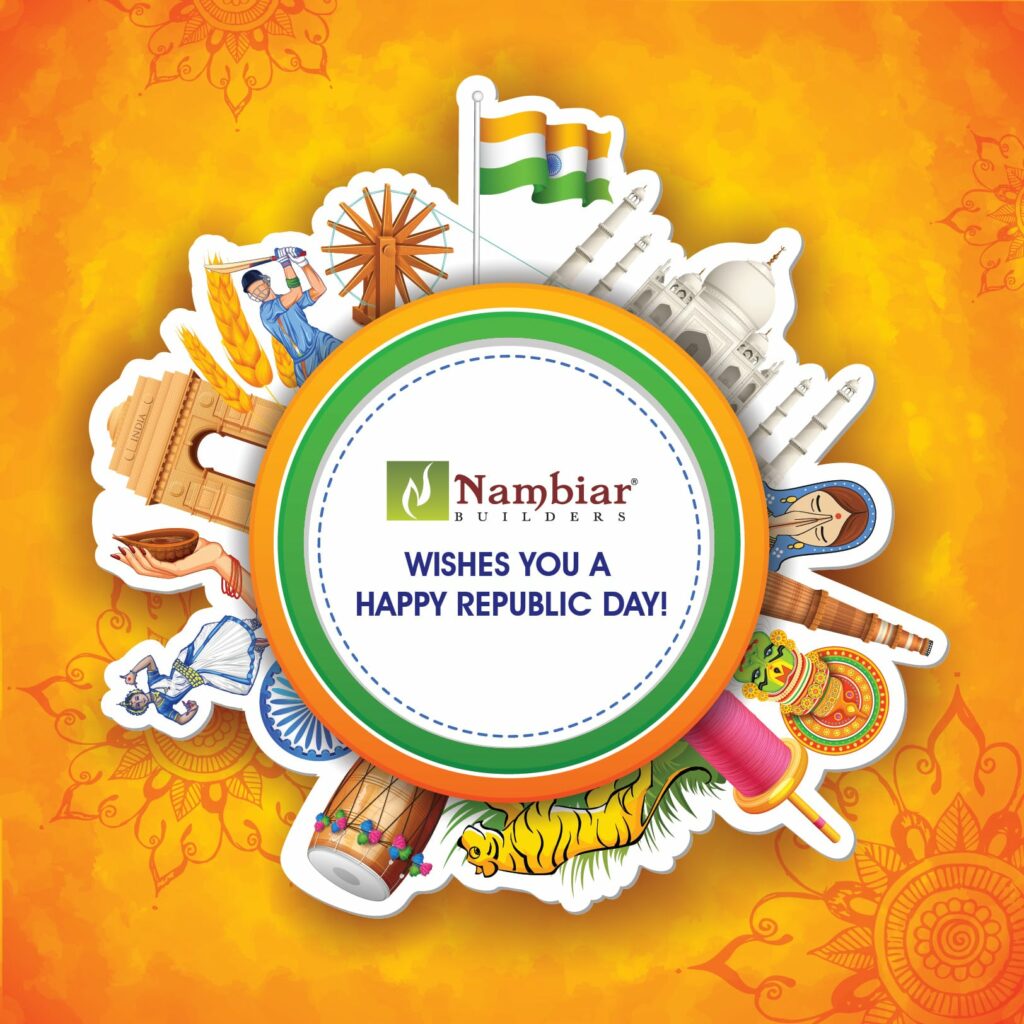 Nambiar Builders Republic Day 2017 Greetings