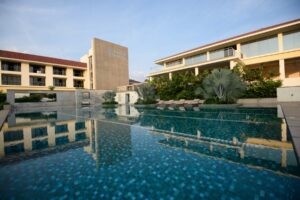 Luxury villa pool